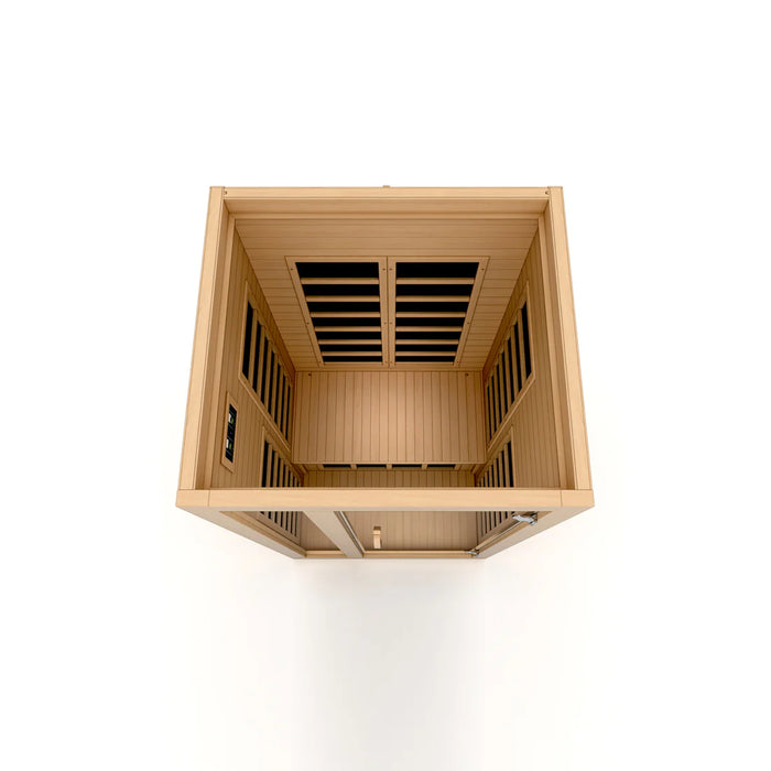 (New 2026 Model) Dynamic "Gracia" 1-2 Person Ultra Low EMF FAR IR Sauna (DYN-6119-01 Elite)