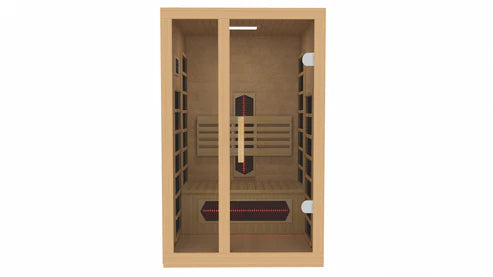 (New 2026 Model) Dynamic Gracia 1-2-Person Full Spectrum Near Zero EMF FAR IR Sauna (DYN-6119-03 FS)