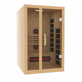 (New 2026 Model) Dynamic Gracia 1-2-Person Full Spectrum Near Zero EMF FAR IR Sauna (DYN-6119-03 FS)