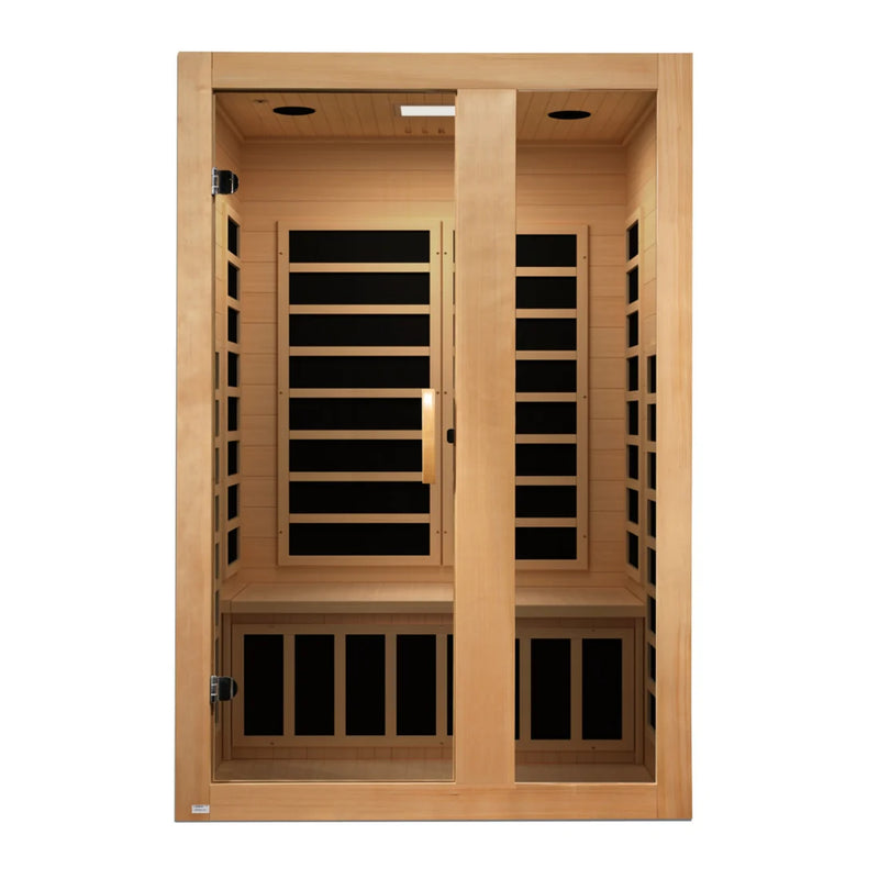 (New 2026 Model) Dynamic "Serena" 2 Person Low EMF FAR IR Sauna (DYN-6229-01)