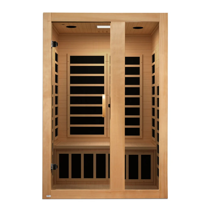 (New 2026 Model) Dynamic "Serena" 2 Person Low EMF FAR IR Sauna (DYN-6229-01)