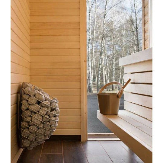 HUUM DROP Series 7.5kW Sauna Heater Package - UKU WiFi Black