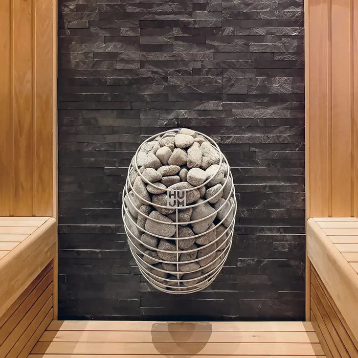 HUUM DROP Series 7.5kW Sauna Heater Package - UKU WiFi Black