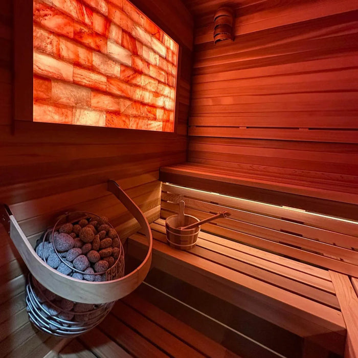 HUUM DROP Series 7.5kW Sauna Heater Package - UKU WiFi Black