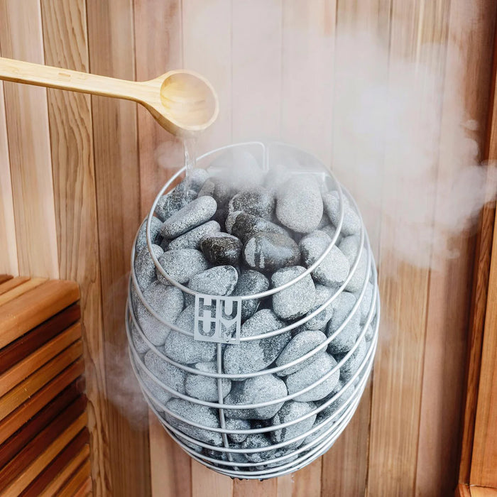 HUUM DROP Series 7.5kW Sauna Heater Package - UKU WiFi Black