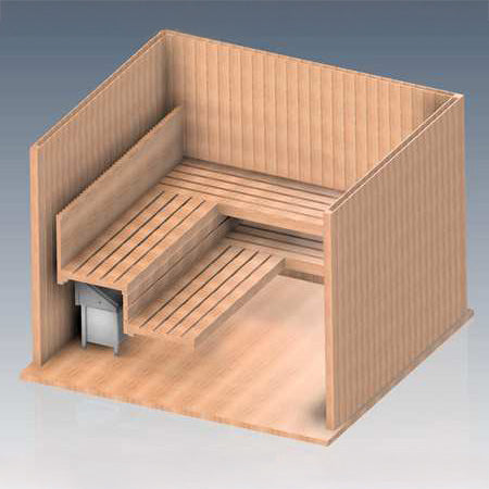 EOS Invisio Midi Sauna Heater