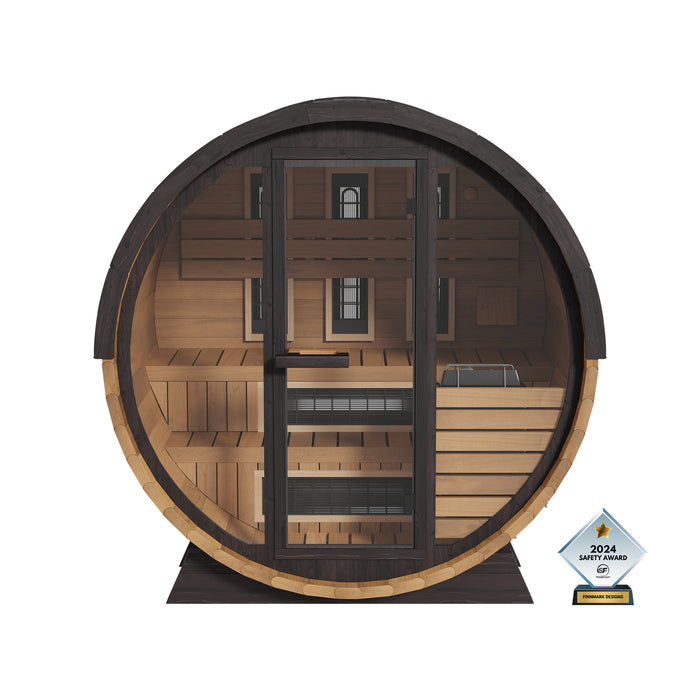Finnmark Cedar Combination Barrel Sauna FD-6