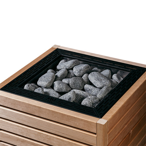 CORE Series Sauna Heater, Thermo-Aspen Wood Exterior