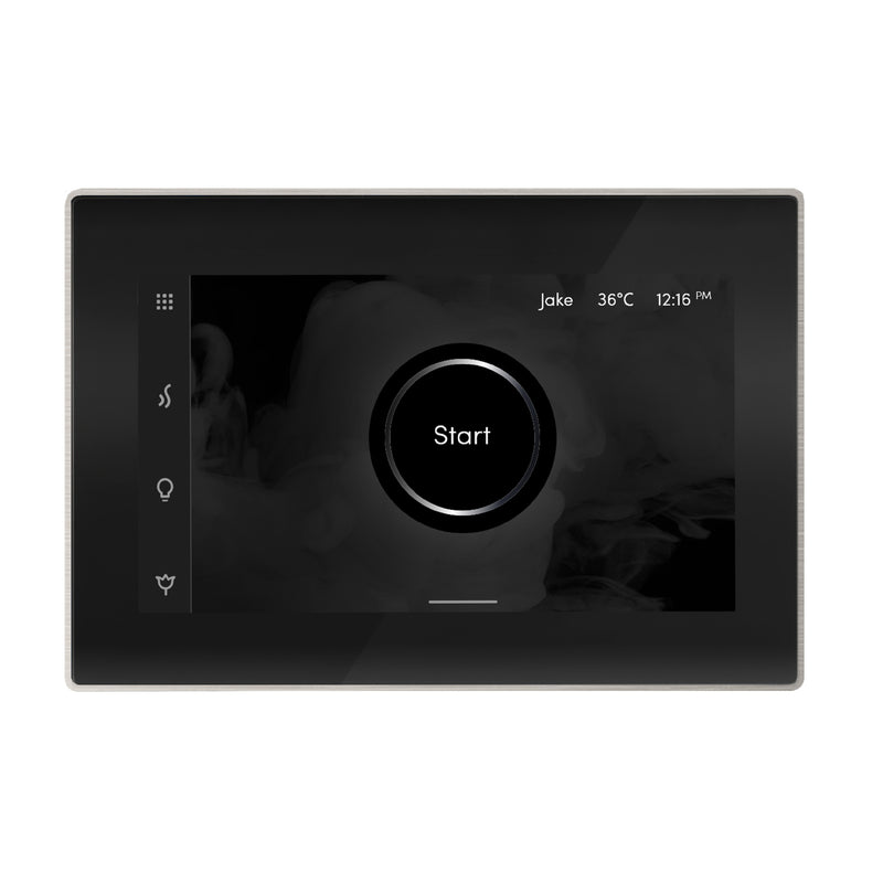 iSteamX Steam Shower Control and Steamhead