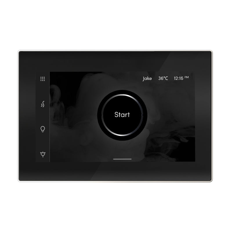 iSteamX Steam Shower Control and Steamhead