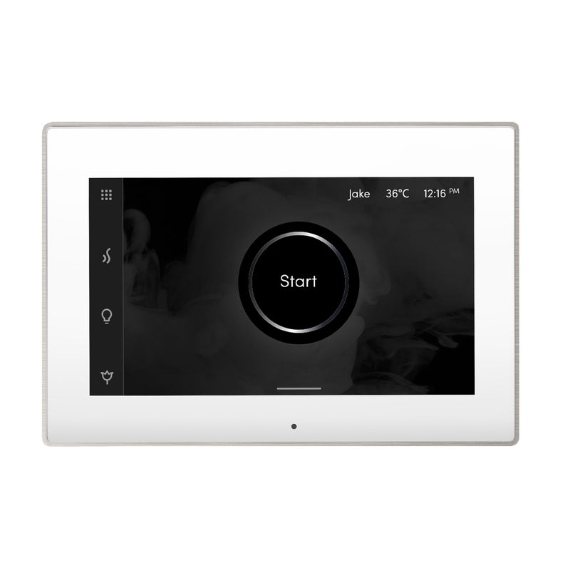 iSteamX Steam Shower Control and Steamhead
