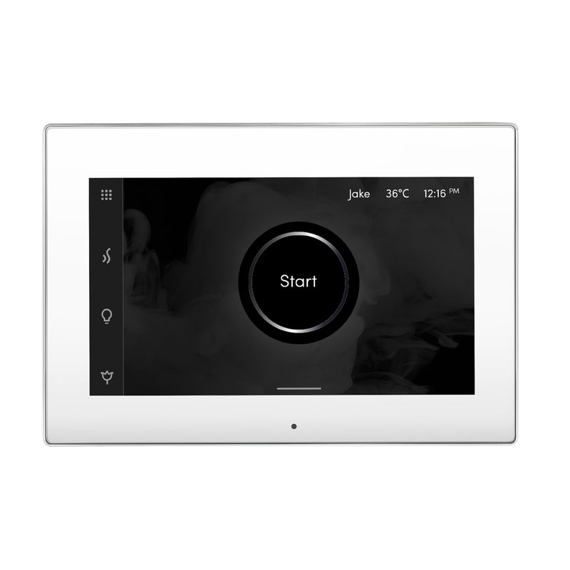 iSteamX Steam Shower Control and Steamhead