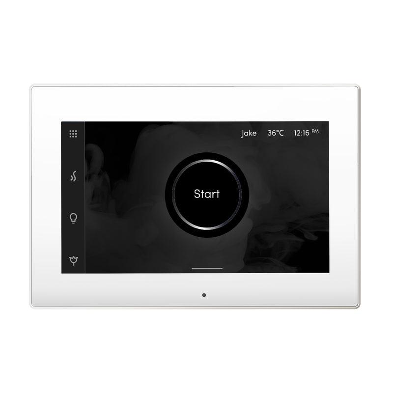 iSteamX Steam Shower Control and Steamhead