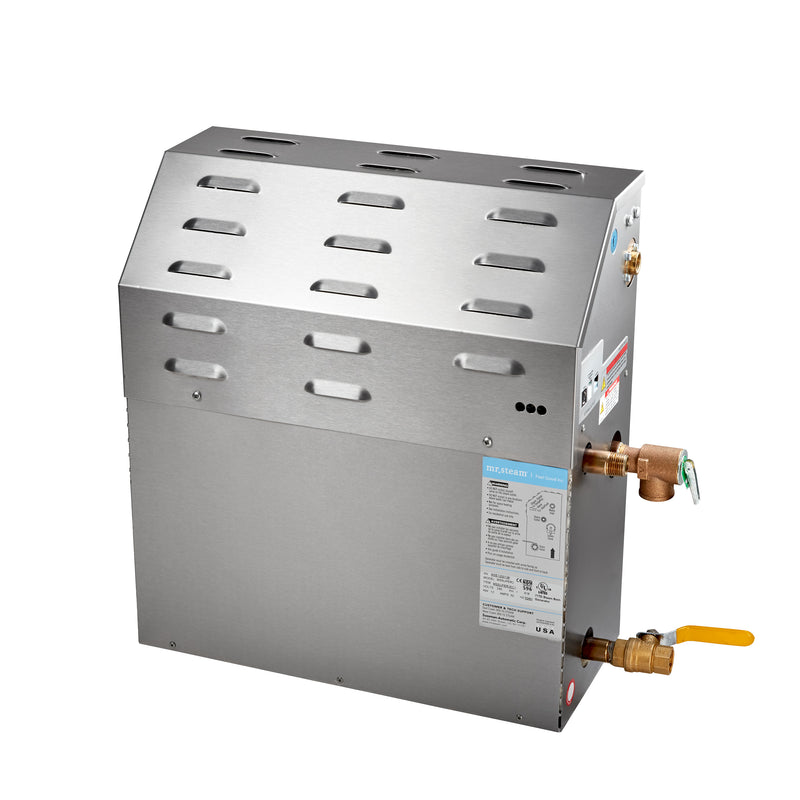 MS 12 kW (12000 W) Steam Shower Generator Package with round iTempo Control