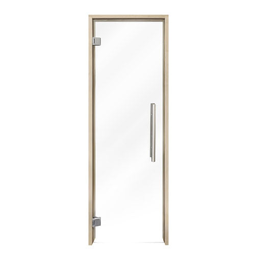 ProSaunas Prehung Clear Glass Sauna Door, Aspen 24x81