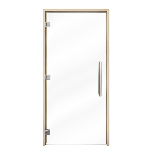 ProSaunas Prehung ADA Clear Glass Sauna Door, Aspen 36x81