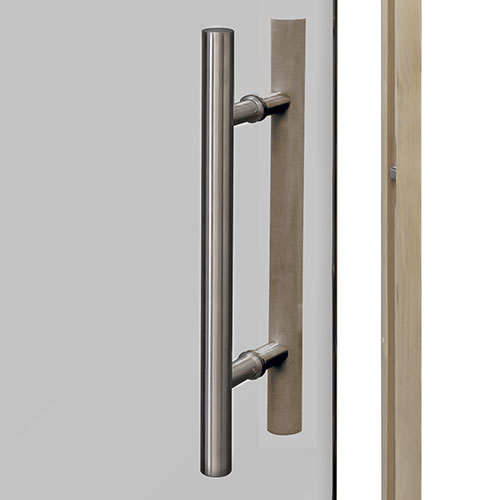 ProSaunas Prehung ADA Tinted Glass Sauna Door, Aspen 36x81