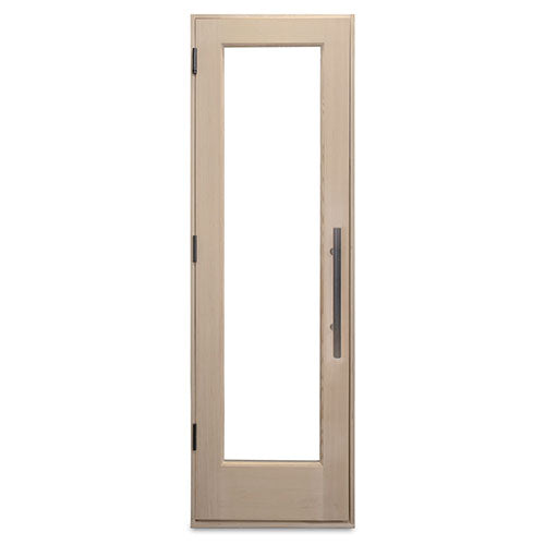 ProSaunas Prehung Solid Wood Sauna Door with Insulated Glass 24x80