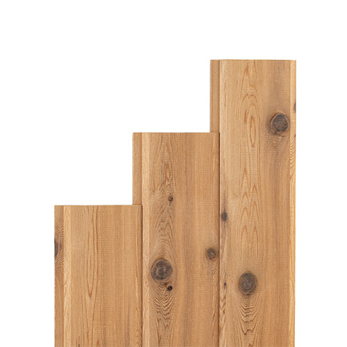 ProSaunas Sauna Wood, Select Tight Knot, Tongue & Groove, V-Joint on 2 Edges of the Smooth Face, Wall Material