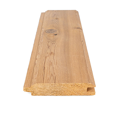 ProSaunas Sauna Wood, Select Tight Knot, Tongue & Groove, V-Joint on 2 Edges of the Smooth Face, Wall Material