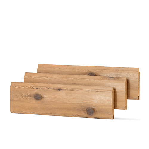 ProSaunas Sauna Wood, Select Tight Knot, Tongue & Groove, V-Joint on 2 Edges of the Smooth Face, Wall Material