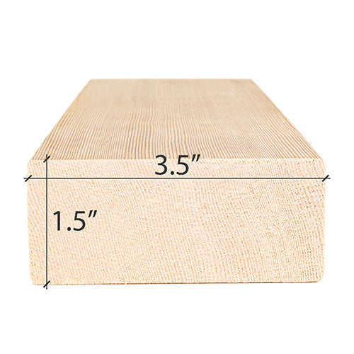 PROSAUNAS HEMLOCK 2X4 VG S4SEE