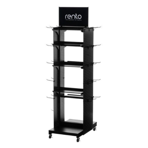 Rento Showroom Product Display Stand, 32"W x 32"D x 81"H