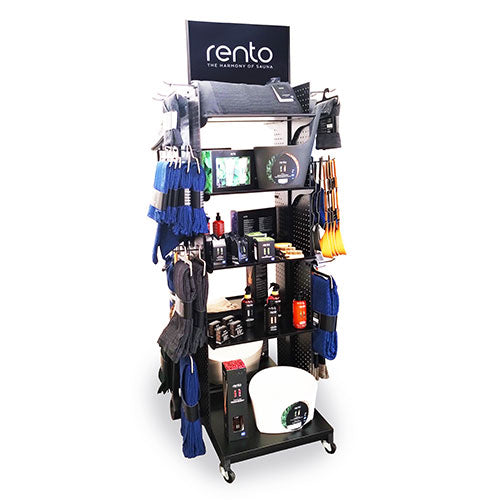 Rento Showroom Product Display Stand, 32"W x 32"D x 81"H