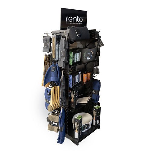 Rento Showroom Product Display Stand, 32"W x 32"D x 81"H