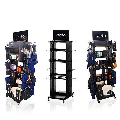 Rento Showroom Product Display Stand, 32"W x 32"D x 81"H