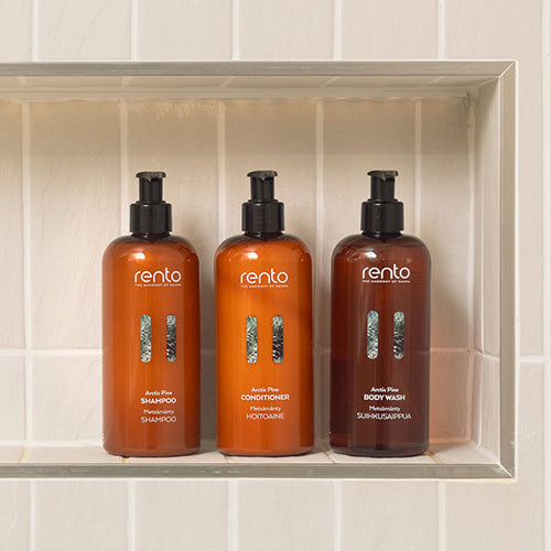 Rento Shampoo, Refreshing, 400mL, Arctic Pine