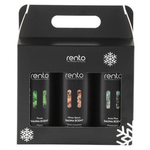 Rento Limited Edition Gift Set, Sauna Scent 3 x 400mL