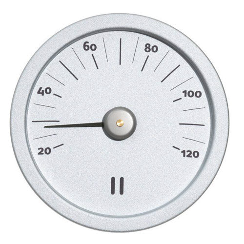 Rento Sauna, Thermometer, Celsius, Round, Aluminum