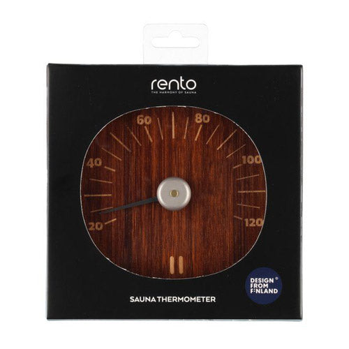 Rento Sauna, Thermometer, Celsius, Thermo-Bamboo