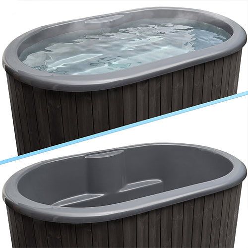 SaunaLife Model S2NC and S2BC Package 2-Person Immersion Tub and Combination Water Chiller/Heater