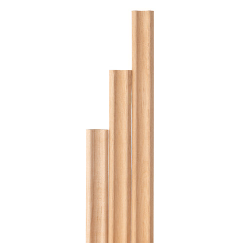 PROSAUNAS ALDER 1X2 INSIDE CORNER TRIM SI