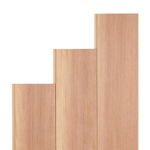 ProSaunas Sauna Wood, Vertical Grain, Clear Grade A+, Tongue & Groove, V-Joint on 2 Edges of the Smooth Face, Wall Material