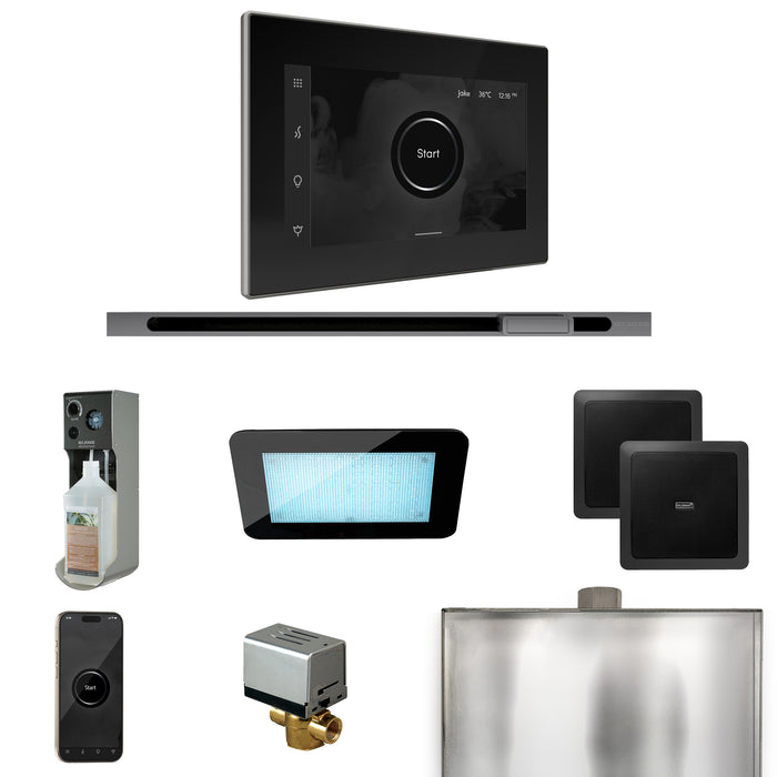 XDream Steam Shower Control Package with iSteamX Control and Linear Steamhead