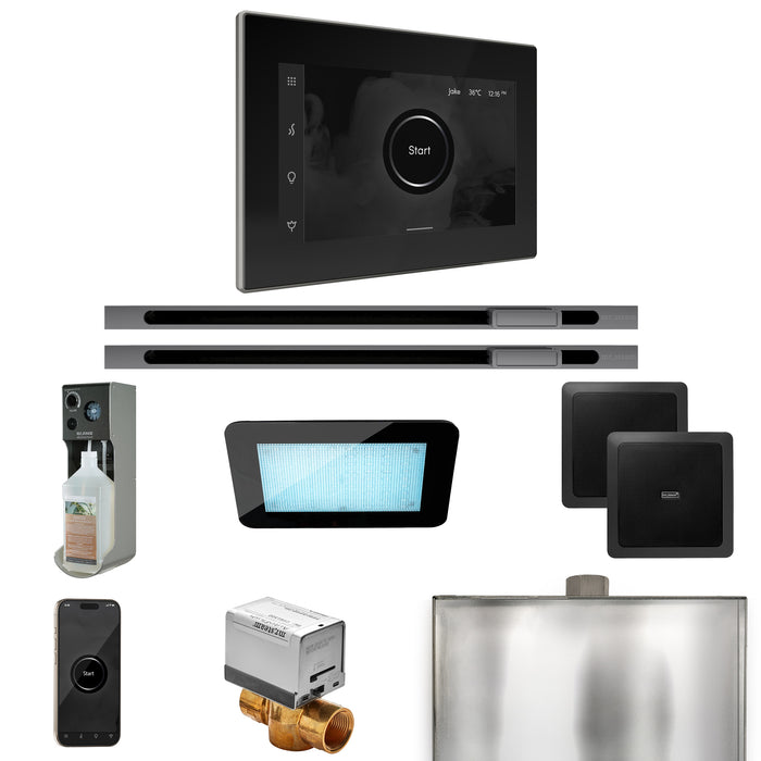 XDream Max Steam Shower Control Package with iSteamX Control and Linear Steamhead