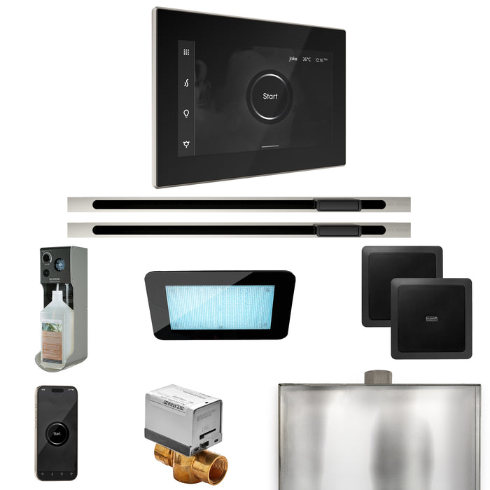 XDream Max Steam Shower Control Package with iSteamX Control and Linear Steamhead