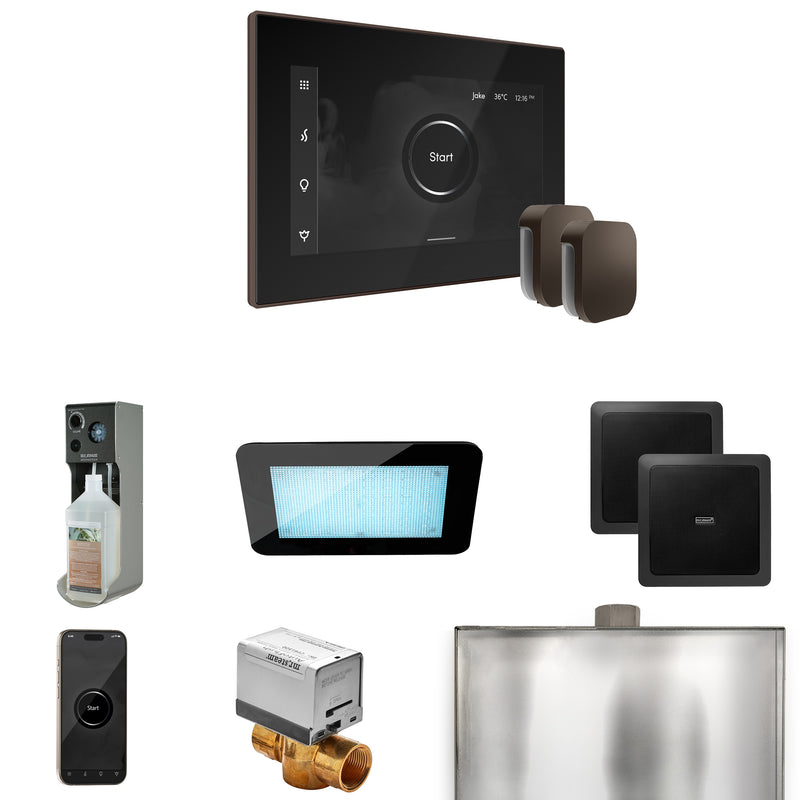 XDream Max Steam Shower Control Package with iSteamX Control and Steamhead