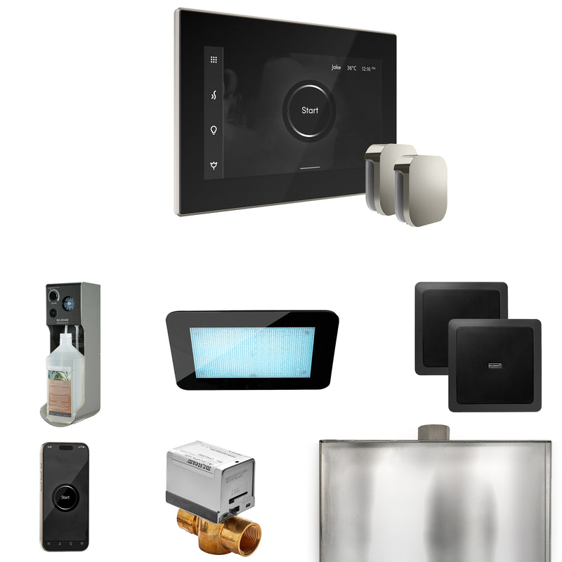 XDream Max Steam Shower Control Package with iSteamX Control and Steamhead