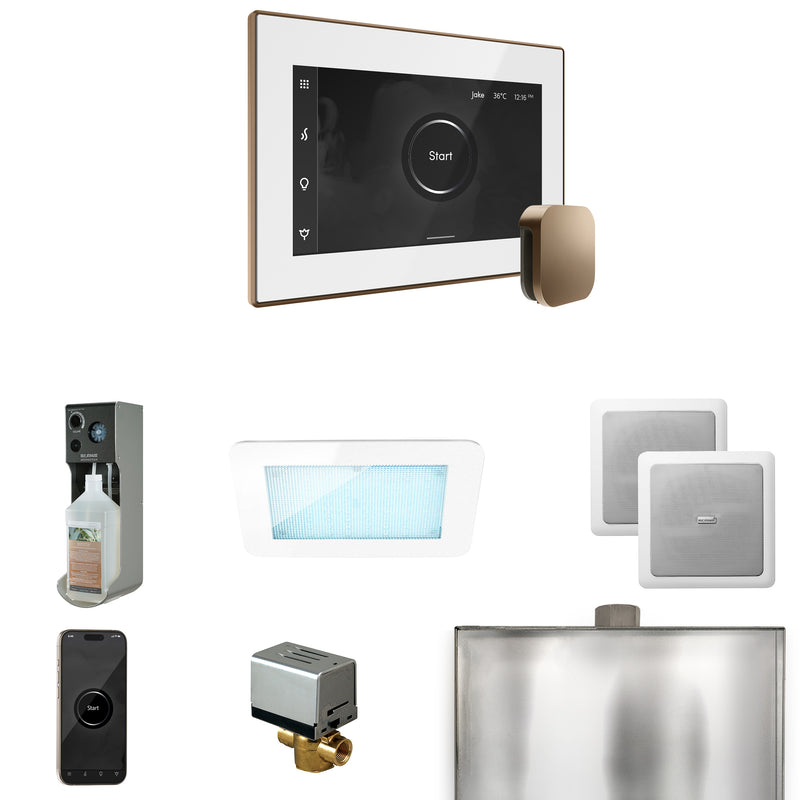 XDream Steam Shower Control Package with iSteamX Control and Steamhead