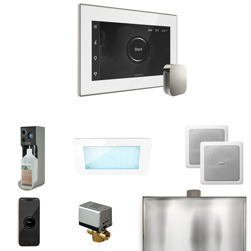 XDream Steam Shower Control Package with iSteamX Control and Steamhead