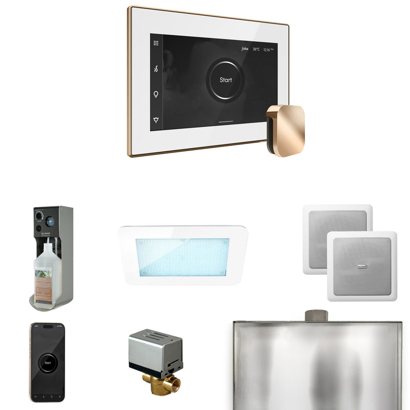 XDream Steam Shower Control Package with iSteamX Control and Steamhead