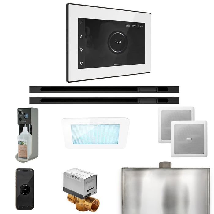 XDream Max Steam Shower Control Package with iSteamX Control and Linear Steamhead
