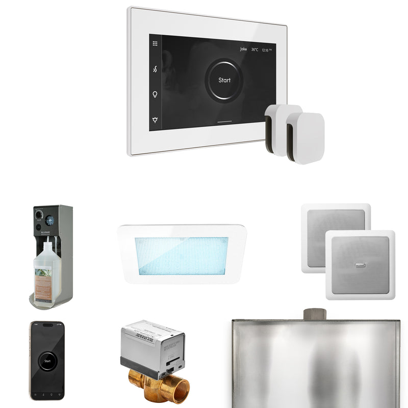XDream Max Steam Shower Control Package with iSteamX Control and Steamhead