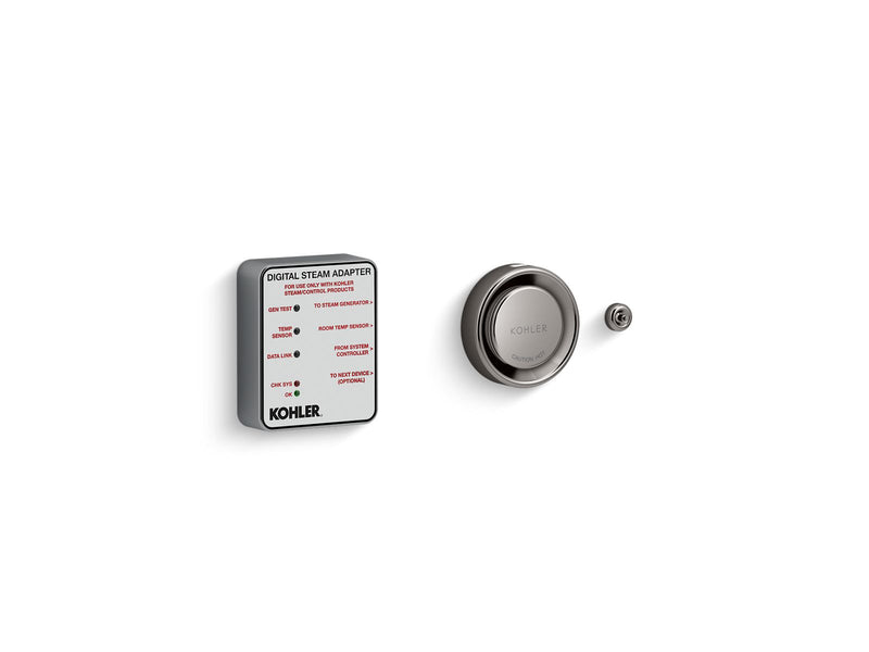 KOHLER DIGITAL STEAM ADAPTER KIT, SINGLE