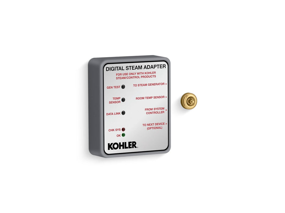 KOHLER DIGITAL STEAM ADAPTER KIT, SINGLE