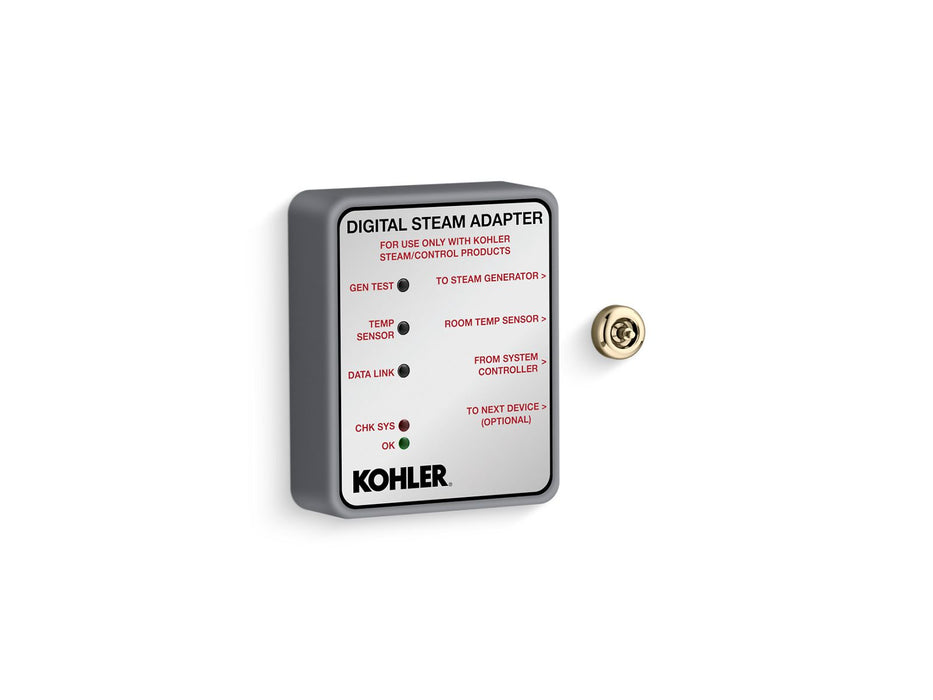 KOHLER DIGITAL STEAM ADAPTER KIT, SINGLE